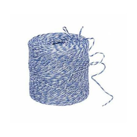 Cuerda Bridar Carne  Azul - Blanco